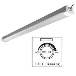 dali Dimmable LED Tri-proof Light AL 50w 1200mm 250x250mm