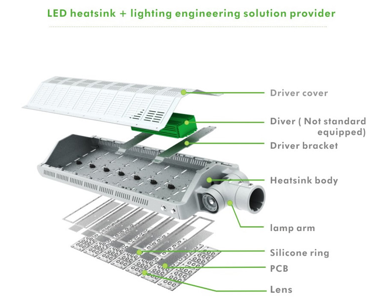 LED Street Light a series 210w 10