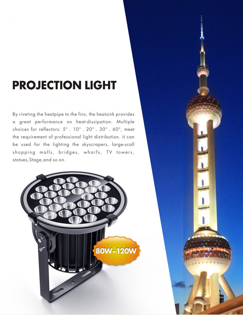 100w led projection light 1
