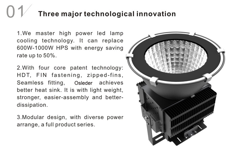 led high bay light d series 150w 1