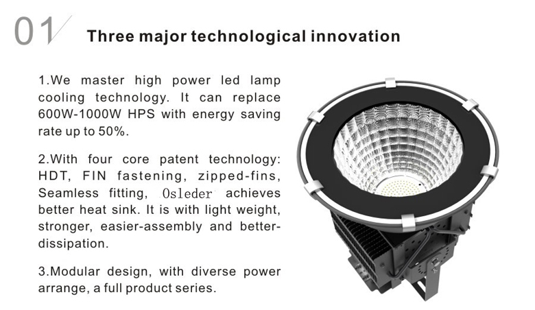 led high bay light d series 200w 1