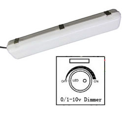 0-10v dimmalbe led tri-proof light 600mm 20w 250x250mm