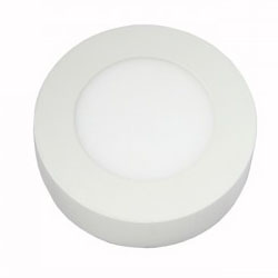 Surface Mounted Round LED Panel Light 3W D85mm 250x250