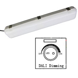 dali dimmable led tri-proof light 600mm 20w 250x250mm