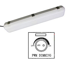 pwm dimmable led tri-proof light 600mm 20w 250x250mm