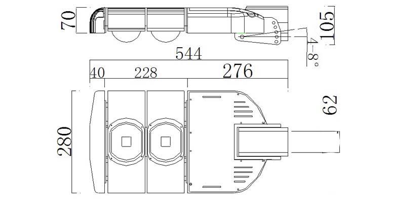 led street light xml series 100W 780x420 size opti