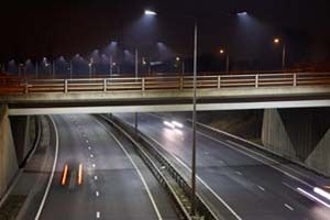 180W Street Light for A5 Tamworth Bypass, UK