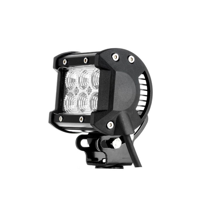 4 inch 18W Cree Spot Beam Dual Row LED Work Light Bar