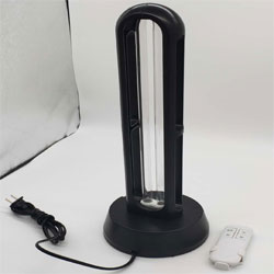 38W Portable Black UVC Germicidal Lamp For Home Or Office