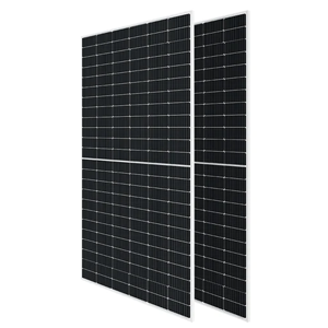 With 22.8% Module Efficiency Half Cut Cell Monocrystalline PERC Solar Panel