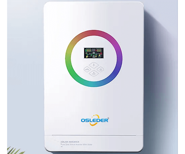 5kw 10kw Off Grid Hybrid Solar Inverter 48VDC to 220VAC All in One Pure Sine Wave Inverter with MPPT Charge Controller, fit for Lead-Acid/Lithium and No Battery