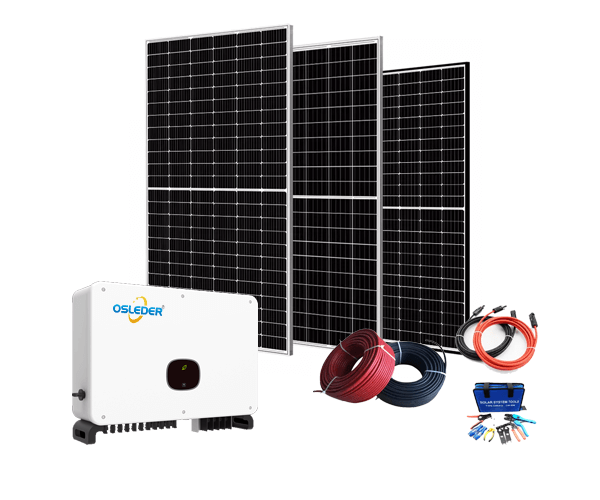 60KW to 150KW Three Phase On-Grid Solar System